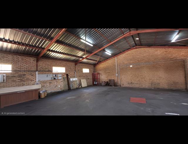 360M² WORKSHOP TO LET IN DIE HEUWEL